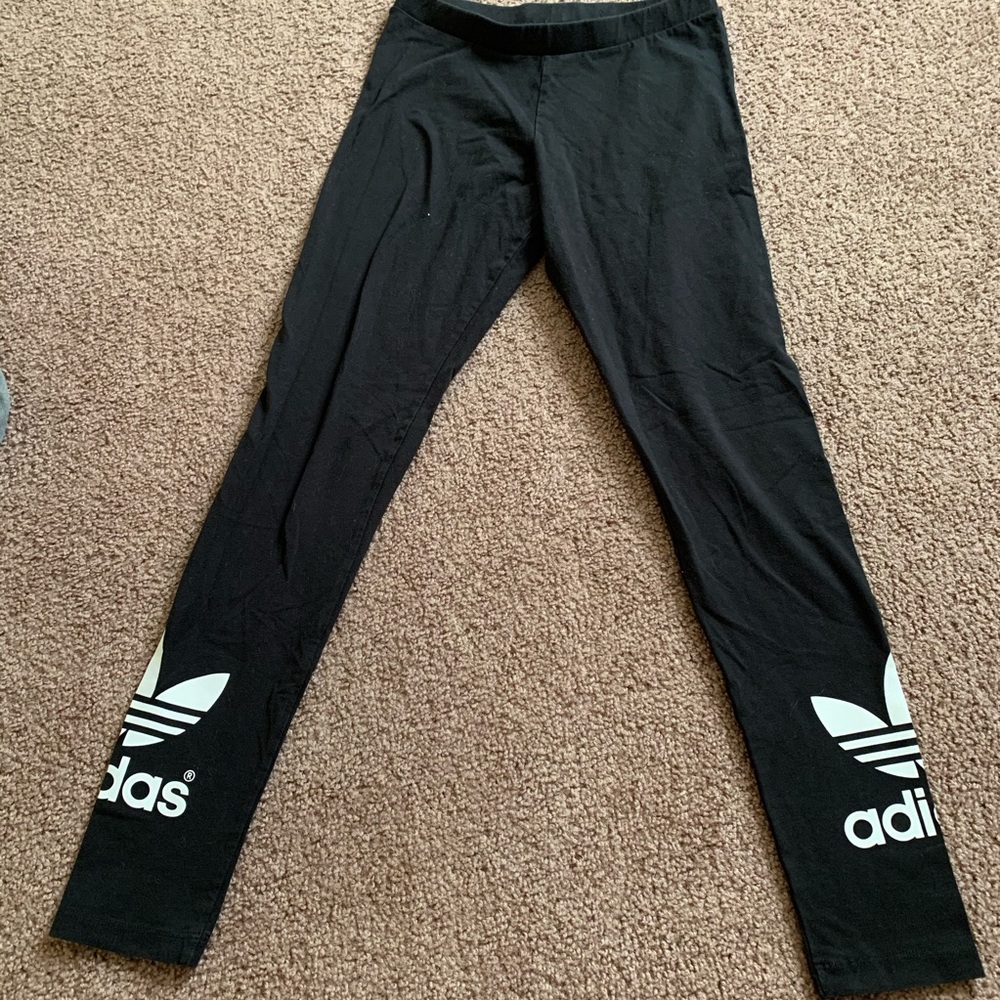 Adidas logo leggings